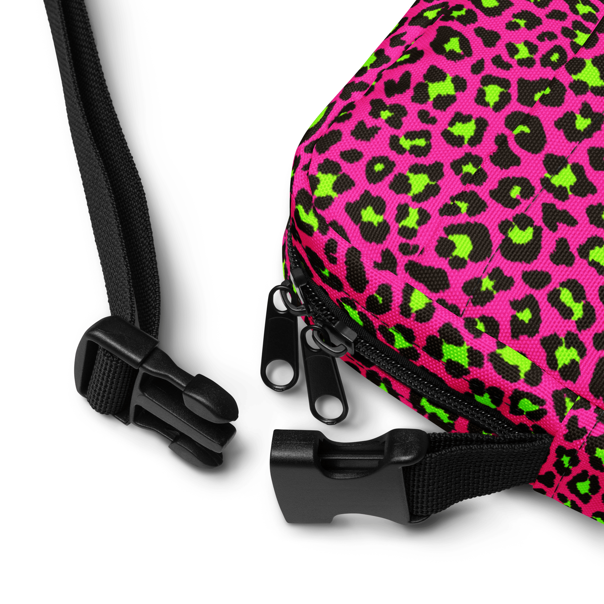 Electric Leopard Crossbody Bag