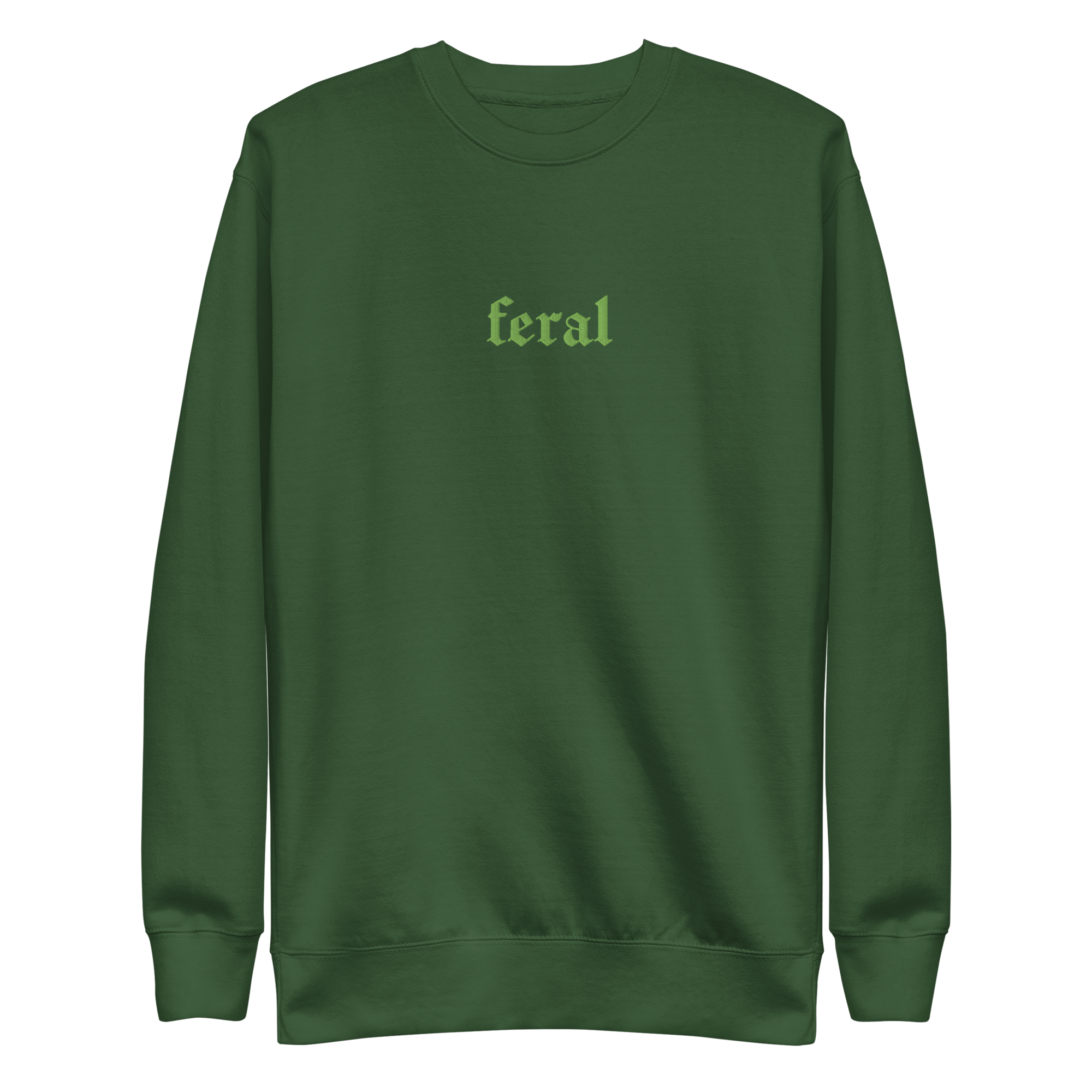 Feral Blackout Embroidered Sweatshirt