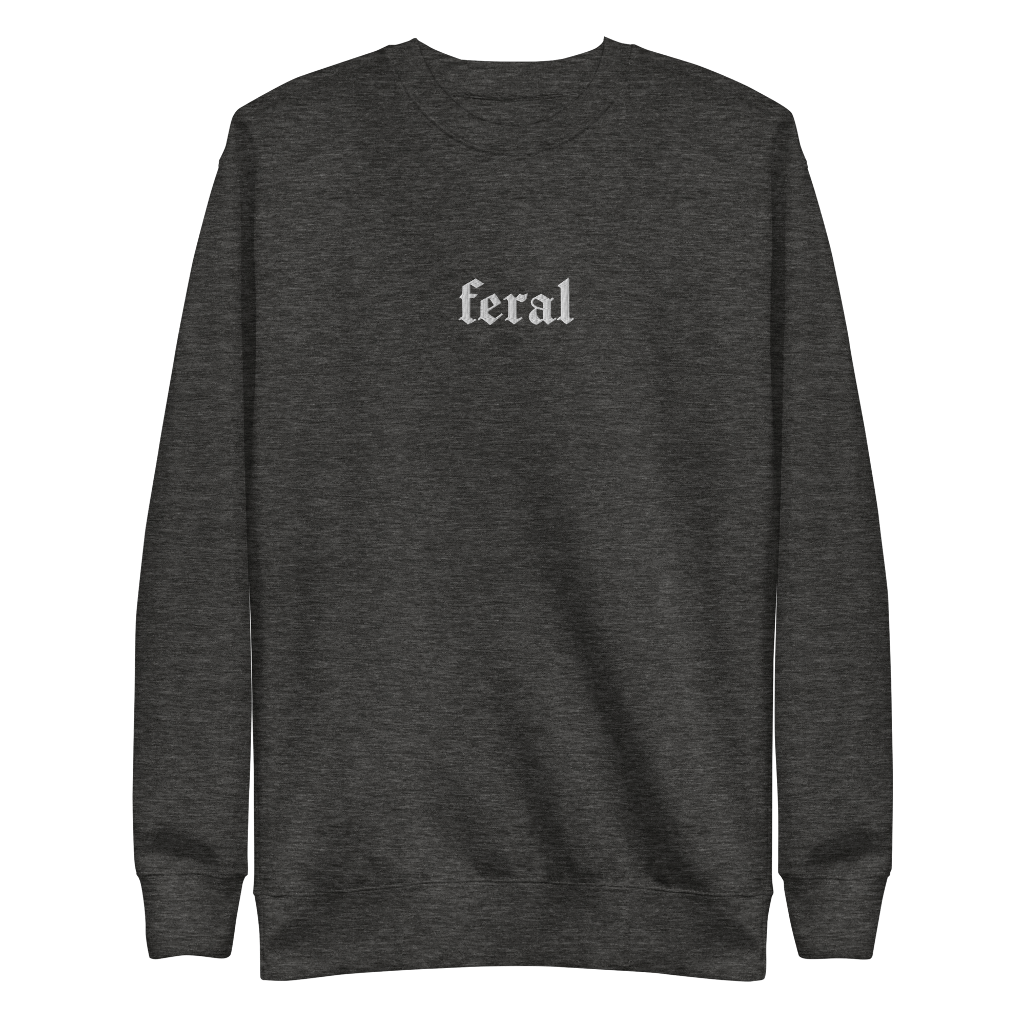 Feral Blackout Embroidered Sweatshirt