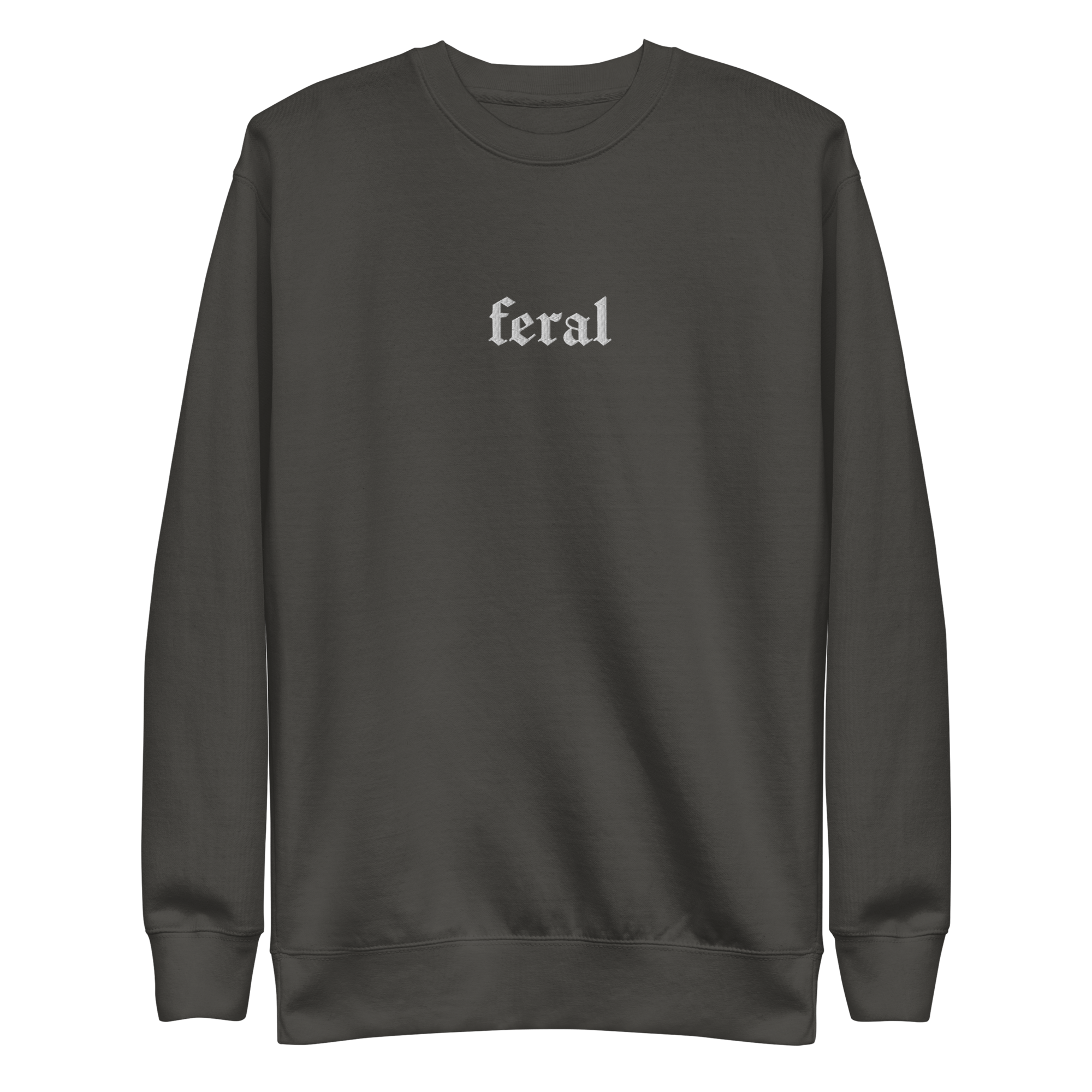 Feral Blackout Embroidered Sweatshirt