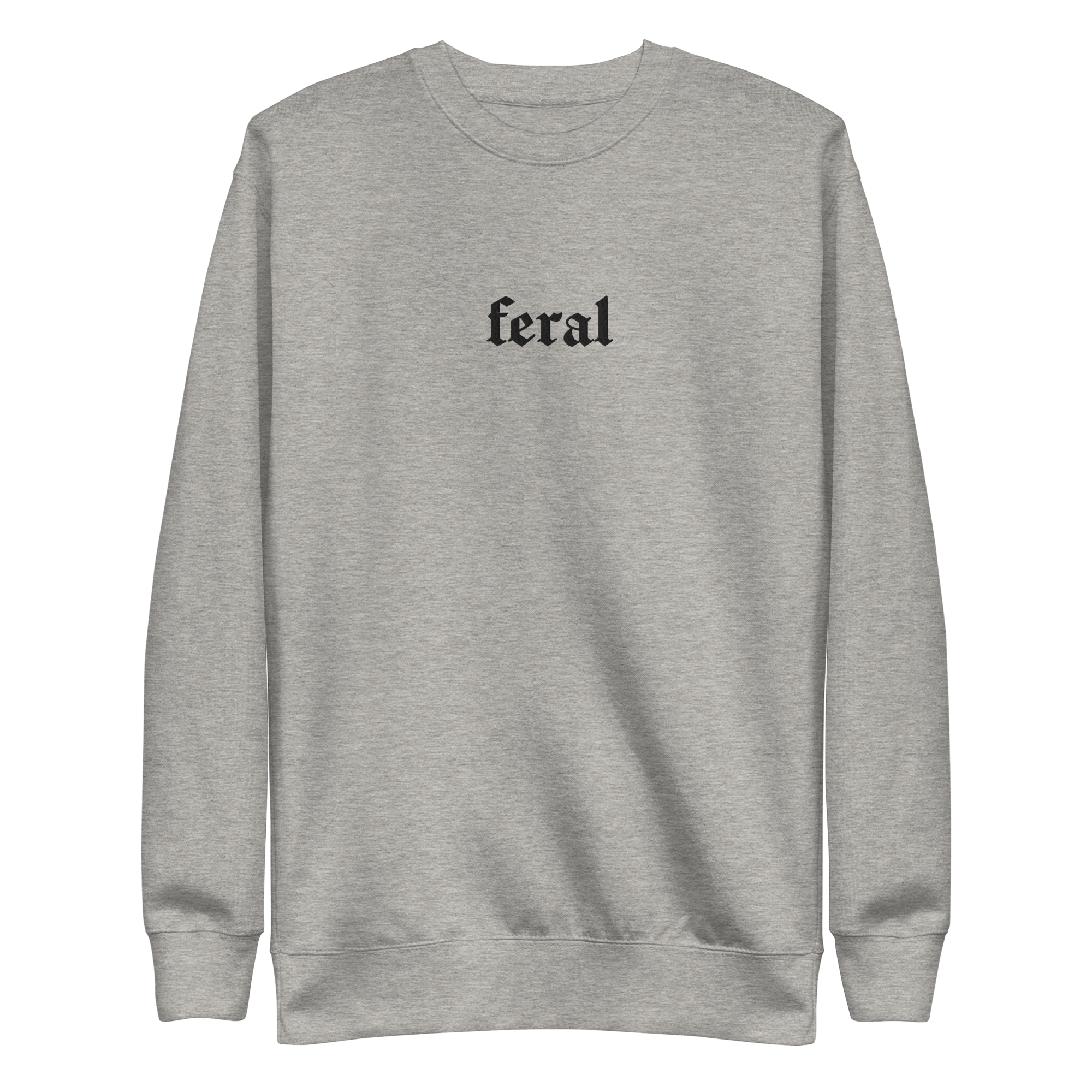 Feral Blackout Embroidered Sweatshirt