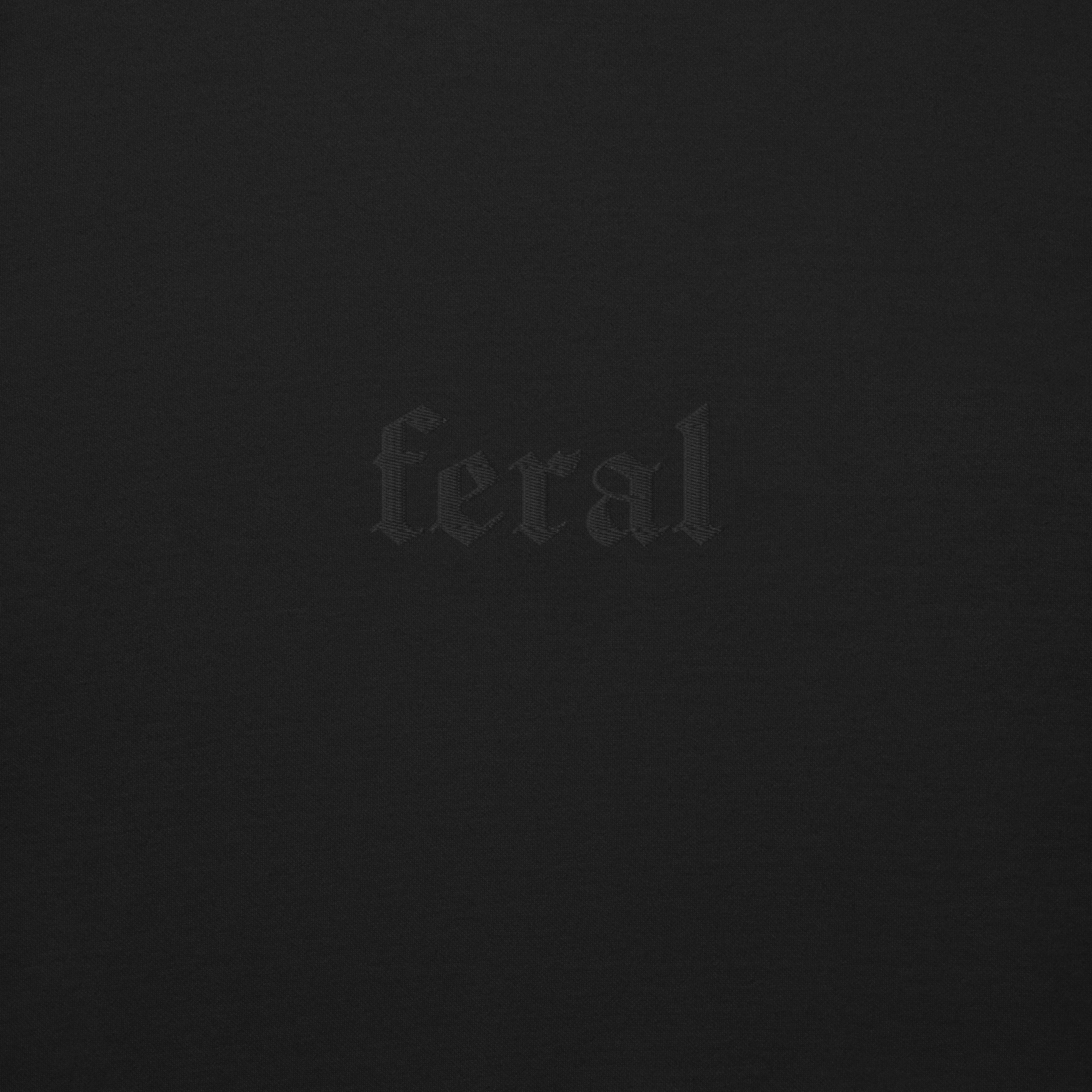 Feral Blackout Embroidered Sweatshirt