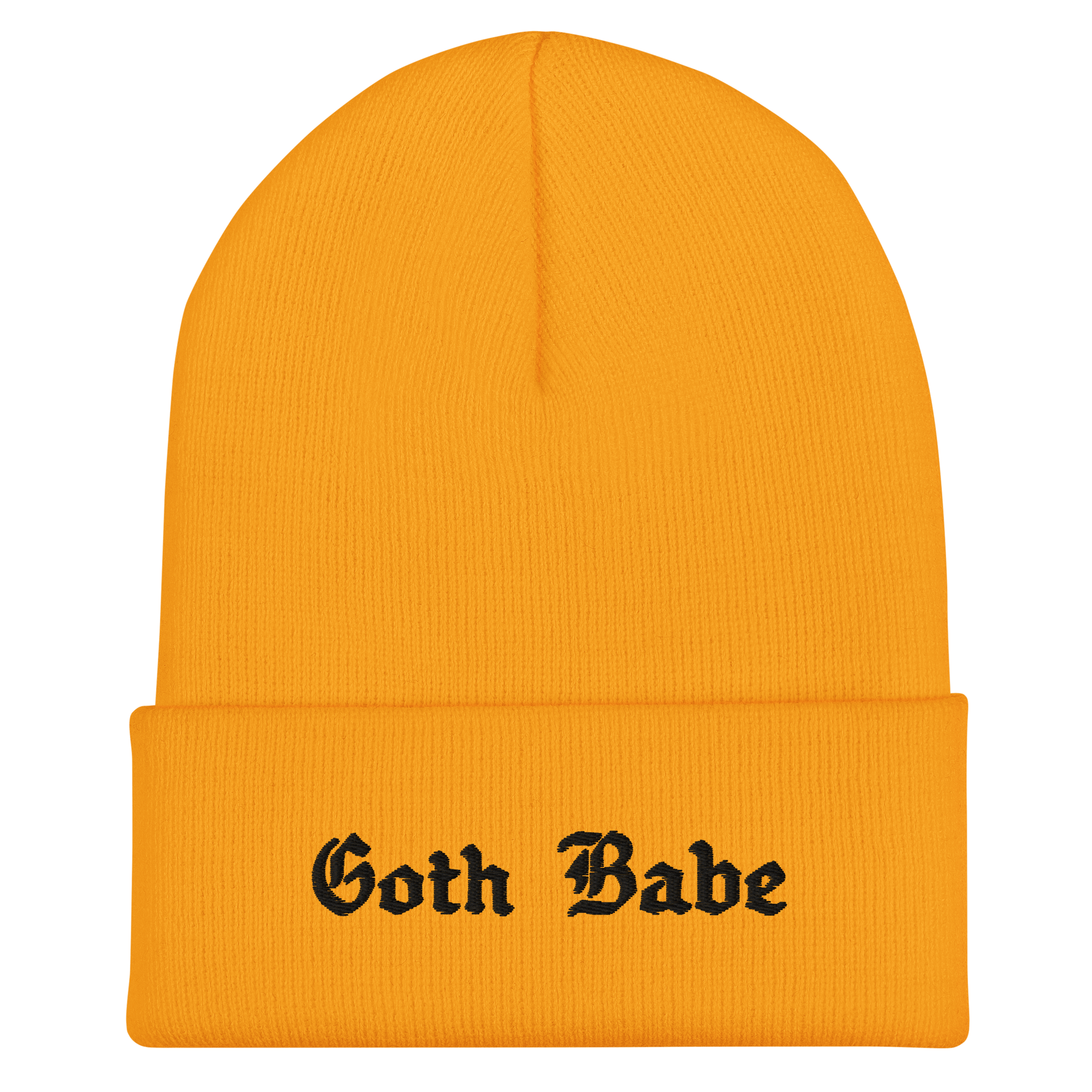 Goth Babe Cuffed Beanie