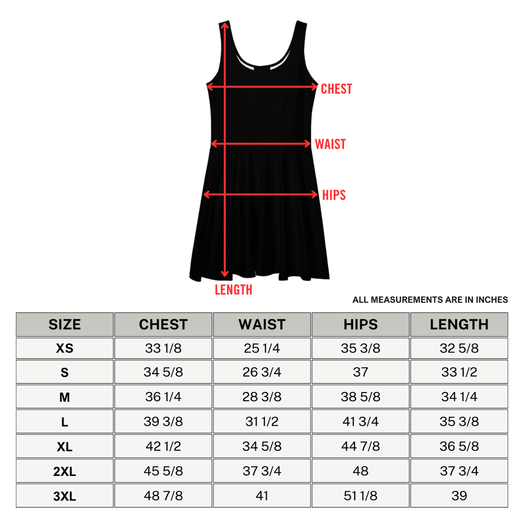 Shadow Swarm Skater Dress