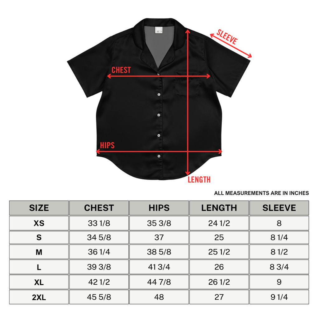 Nevermore Nights Silky Pajama Top