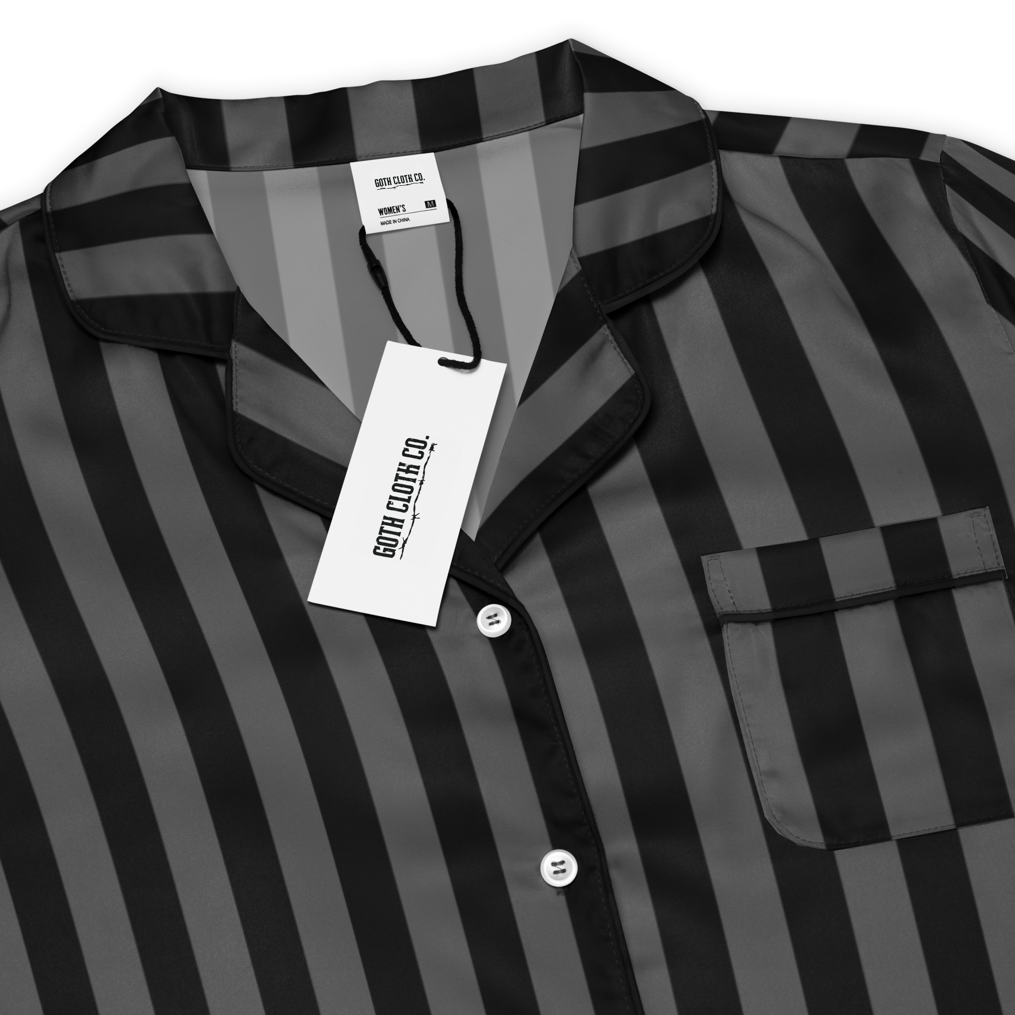 Nevermore Nights Silky Pajama Top