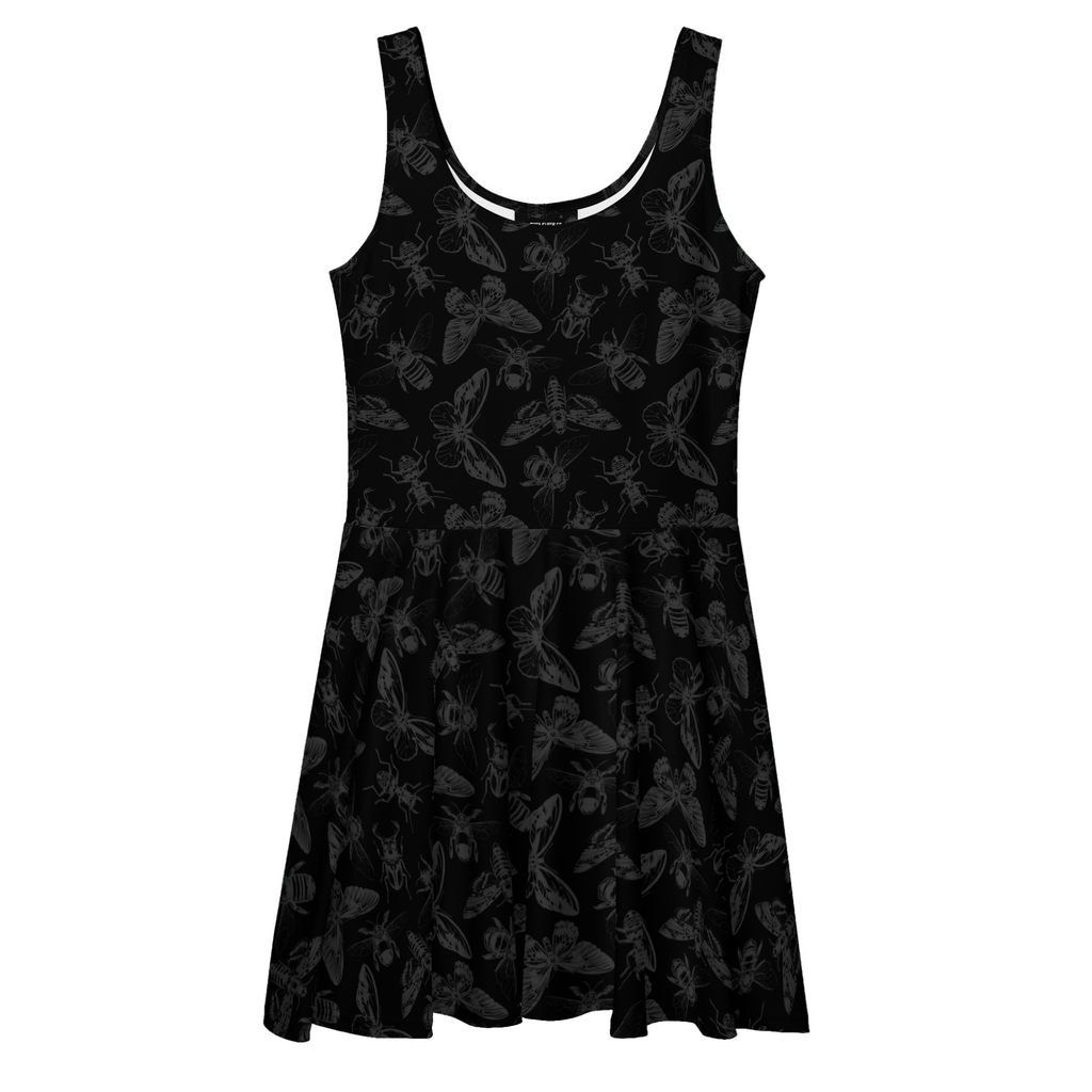 Shadow Swarm Skater Dress